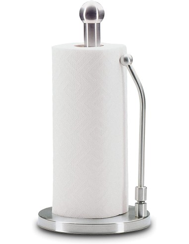 Portarotolo, porta scottex in acciaio inox con...