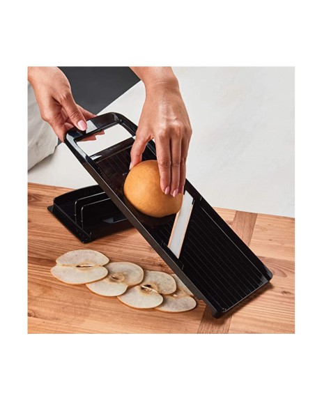 Mandolina affettatrice maxi Kyocera 4 spessori lama in ceramica con salvadita