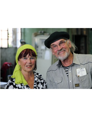 Kosta Boda scultura "Head Indiana" in vetro...