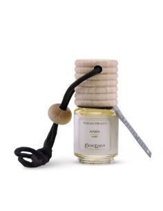 Profumatore per auto in elegante boccetta di vetro Erbolinea