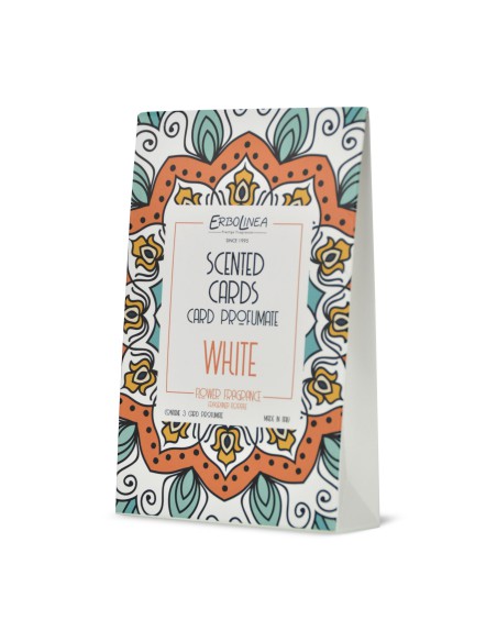 Set di 3 tessere profumate per armadi-cassetti-borse di Erbolinea