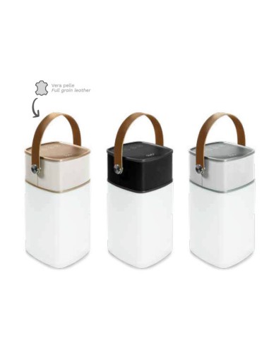 Lampada a led ricaricabile con SPEAKER...