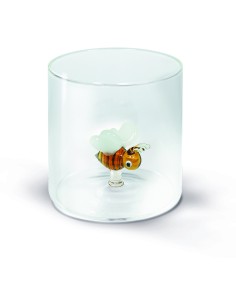 Bicchieri in vetro con fiori e animali e cuori WD Lifestyle