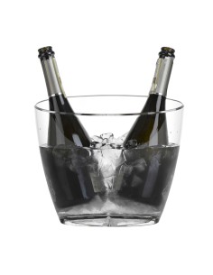 Secchiello ghiaccio per due bottiglie in acrilico con... 2