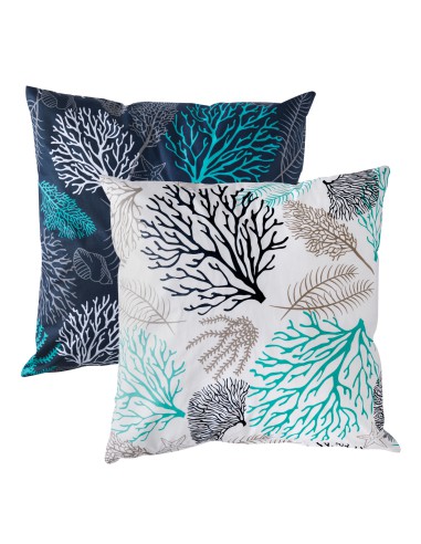 Cuscino in cotone waterproof Ibiza"Coralli"...