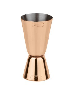 Jigger misurino dosatore per cocktail in acciaio PVD rame...