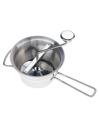 Passaverdure in acciaio con 4 dischi cm.20...