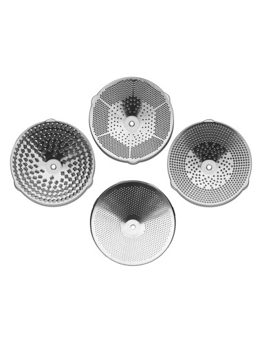 Passaverdure in acciaio con 4 dischi cm.20...