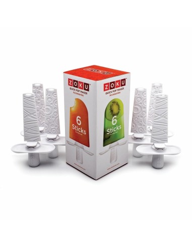 ZOKU- POP MAKER 6 STECCHI PER GHIACCIOLI