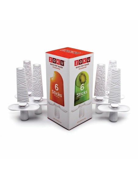 ZOKU- POP MAKER 6 STECCHI PER GHIACCIOLI