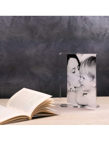 Cornice portafoto girevole in acrilico 19,5x25...