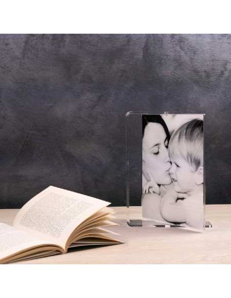 Cornice portafoto girevole in acrilico 19,5x25 cm Lux Vesta
