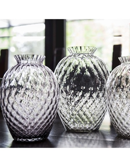 Vaso in vetro di Murano Polaris Carlo Moretti Murano