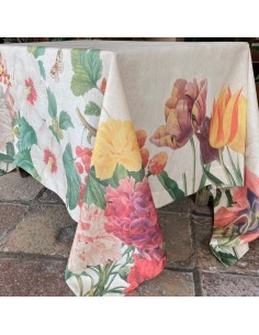 Tovaglia - copritavolo Garden Eden 180x270-100% puro lino