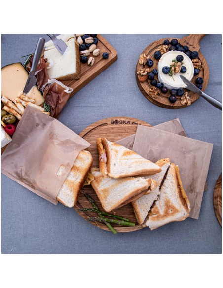 TOAST BAGS 3 pz. sacchetti per toast e panini, antiaderenti , riutilizzabili