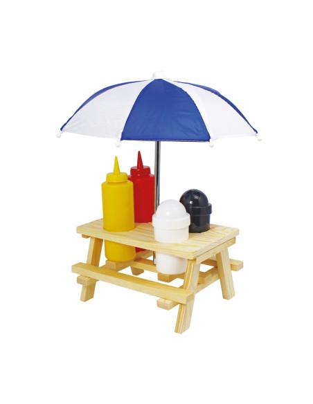 Menage BBQ barbecue e picnic 5 pz. Kuchenprofi