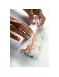 Tappetino rotolo sushi Makusu in silicone platinico Lekuè