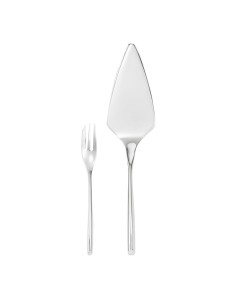 Set dolce Bamboo pz.7 in acciaio Sambonet 12 mm