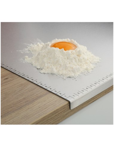 Spianatoia 50x60 per impastare in acciaio inox...