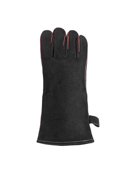 Coppia guanti BBQ in pelle misura XL con gancio