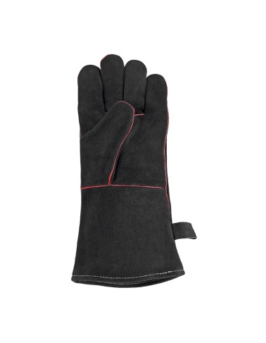 Coppia guanti BBQ in pelle misura XL con gancio