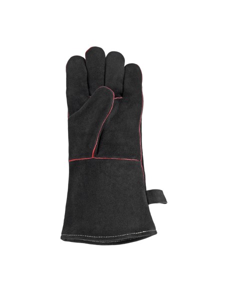 Coppia guanti BBQ in pelle misura XL con gancio