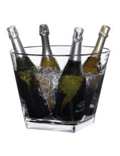 Secchio spumante maxi fino a 4/5 bottiglie in cristallo...