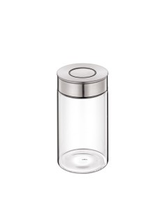 Barattoli in vetro coperchio in acciaio inox ermetico... 2