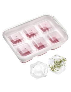 Vaschetta forma ghiaccio 6 cubi maxi con coperchio Westmark