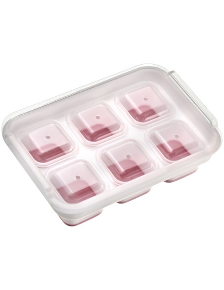 Vaschetta forma ghiaccio 6 cubi maxi con coperchio Westmark