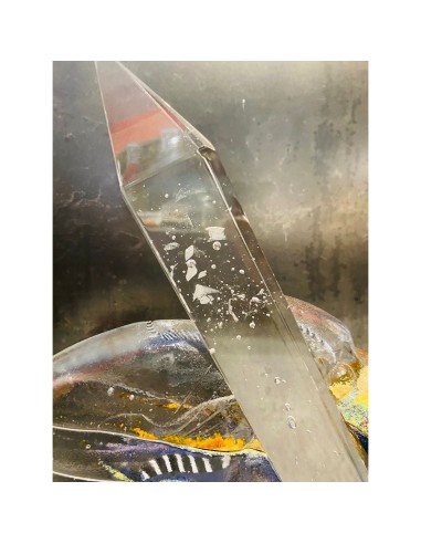 Kosta Boda scultura "Head Indiana" in vetro...