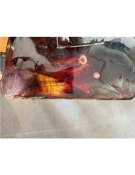 "Unceasing" scultura in pasta di Vetro limited edition designer Kjell Engmann Kosta Boda