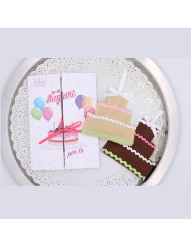 "Le Kikke" biglietti di auguri con profumatore...