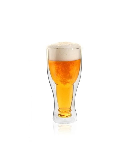 Bicchiere birra termico doppia parete ml.350 Vialli Design