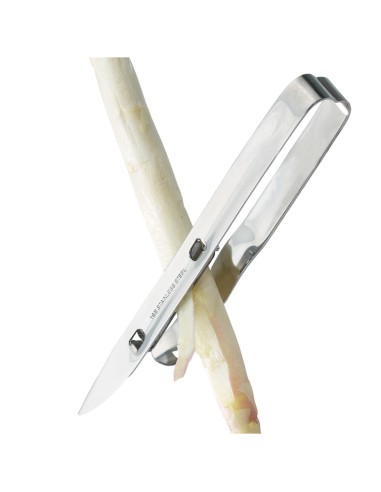 Pela asparagi e verdure Asparago in acciaio...