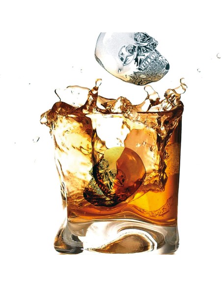 Stampo per cubetti ghiaccio a forma di teschio Paderno