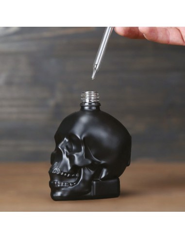 Bar - bottiglia per angostura teschio in vetro...