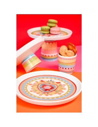 Insalatiera cuore in porcellana cm.32...