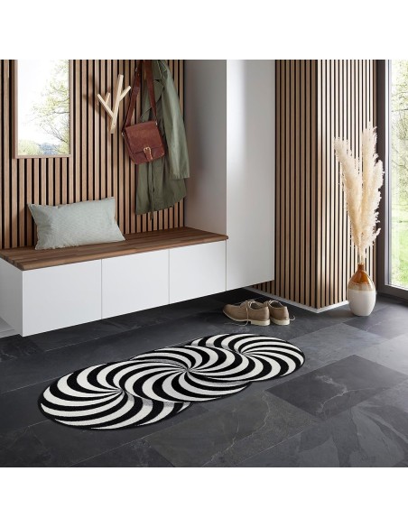 Tappeto interno/esterno-assorbente "Infinity Swirl" cm.60x140 Kleen Tex