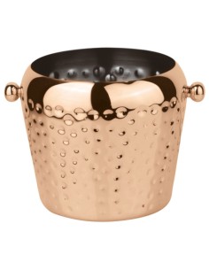 Secchiello ghiaccio + molla in acciaio finitura PVD...