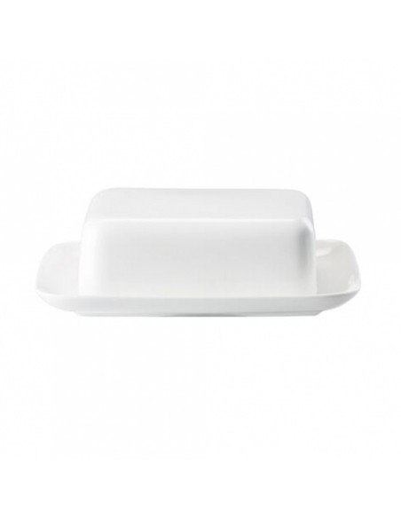 Portaburro burriera Jade bianco in bone china Rosenthal