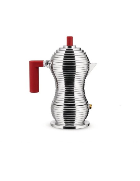 Alessi caffettiera Pulcina Alessi PER INDUZIONE design Michele De Lucchi