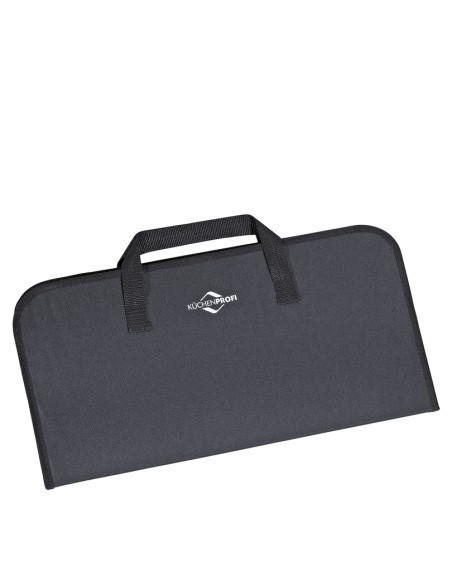 BBQ set Texas con borsa nera in nylon Kuchenprofi