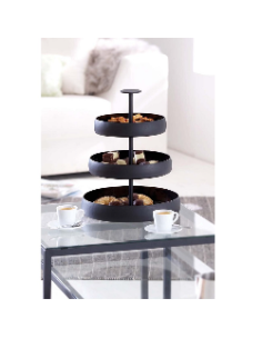 Alzata portafrutta Negretto a 3 piani  in alluminio... 2