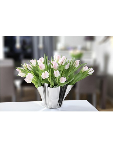 Vaso Margeaux in acciaio inossidabile Philippi Design