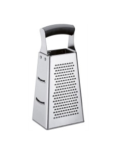 Grattugia quadra 4 lati in acciaio "Master grip" Kuchenprofi 2