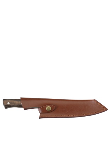 Coltello cuoco "Hunter" con custodia in pelle...