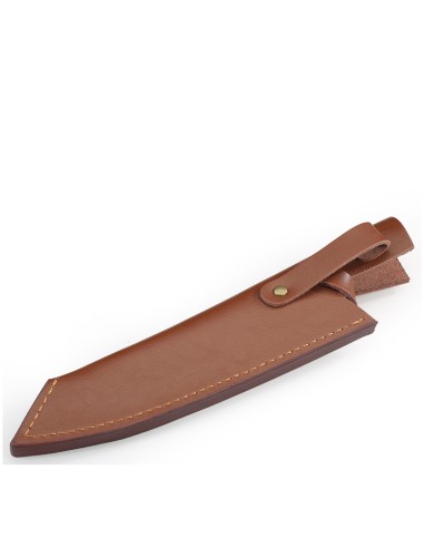 Coltello cuoco "Hunter" con custodia in pelle...