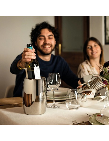 Glacette termica Sphera in acciaio inox Sambonet