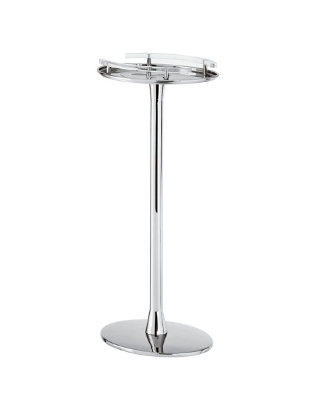 Supporto secchio vino Bamboo in acciaio e acrilico Sambonet